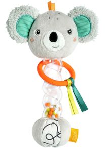 babyFEHN Greifspielzeug FEHN "DoBabyDoo, Rassel, Regenmacher Koala", bunt, Greifspielzeug, BabyB:11cm L:19cm, Softvelour, Stoff, Greifspielzeug, B:11cm L:19cm
