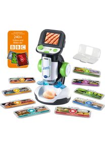 Lernspielzeug Vtech "School & Go,Interaktives Video-Mikroskop", bunt, Lernspielzeug, BabyB:12cm H:25cm L:13,5cm, Kunststoff, Lernspielzeug, B:12cm H:25cm L:13,5cm