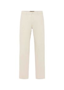 Leinenhose Blend "Leinenhose BHLikan", Herren, Gr. 36/32, L&auml;nge 32, beige (oyster gray), Obermaterial: 55% Leinen LI. 45% Viskose CV., Hosen Leinenhose