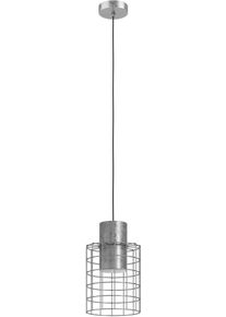 Eglo H&auml;ngeleuchte "MILLIGAN", bunt (silberfarben), &Oslash; 20cm H: 110cm, 1 Stk., Leuchten, H&auml;ngeleuchte aus Stahl - exkl. E27 - 40W, H&auml;ngeleuchte