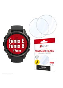Displex Displayschutzglas "Smartwatch Glass Unbreakable Protector", transparent, B:9cm H:0,3cm T:13,5mm, Displayfolien, Displayschutzfolie, Schutzfolie, Bildschirmschutz, kratz- & sto&szlig;fest, Displayschutzglas
