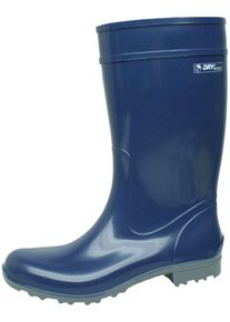 Gummistiefel Bockstiegel "Luisa", Damen, Gr. 39, blau (dunkelblau grau), Obermaterial: 100% PVC PVC., Schuhe Gummistiefel