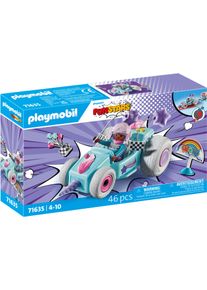 Konstruktions-Spielset Playmobil "Rasendes Einhorn (71635), Funstars", bunt, Spielbausteine, Kinder, Kunststoff, Konstruktions-Spielset, Made in Germany