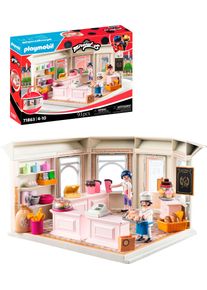 Konstruktions-Spielset Playmobil "Miraculous: Franz&ouml;sische B&auml;ckerei (71863)", bunt, Spielbausteine, Kinder, Kunststoff, Konstruktions-Spielset, Made in Europe