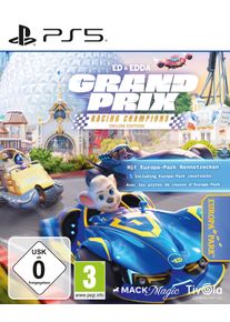 THQ NORDIC Spielesoftware "Ed & Edda: Grand Prix - Deluxe Edition", blau (ohne farbbezeichnung), PlayStation 5, Spielesoftware, Spielesoftware