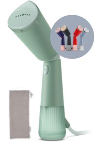 Philips Dampfb&uuml;rste "STH5010/70 "Styler", 120 ml abnehmbarer Wassertank", gr&uuml;n (mintgr&uuml;n), B:9,7cm H:8,6cm T:31,6cm, B&uuml;geleisen, Steamer im schlanken Design, Aufbewahrungstasche inkl., Dampfb&uuml;rste