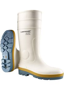 Gummistiefel Dunlop "Acifort Tricolour", Damen, Gr. 41, wei&szlig;, Obermaterial: 100% Textilmaterial TEXMAT., Schuhe Gummistiefel