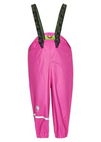 Arbeitshose CeLaVi "Regenlatzhose", M&auml;dchen, Gr. 90, EURO, pink, Obermaterial: 100% Polyester PES., Hosen Arbeitshose