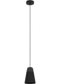 Eglo H&auml;ngeleuchte "CANTERRAS", schwarz, &Oslash; 15cm H: 110cm, 1 Stk., Leuchten, H&auml;ngeleuchte in schwarz aus Stahl - exkl. E27 - 40W, H&auml;ngeleuchte