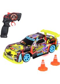 RC-Auto DICKIE TOYS "RC Tornado Drift, 2,4 GHz", bunt, Fernlenkfahrzeuge, Kinder, Kunststoff, RC-Auto, mit Beleuchtung und Allradantrieb