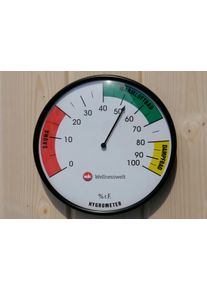 Hygrometer Weka, wei&szlig;, Feuchtigkeitsmessger&auml;te, Hygrometer