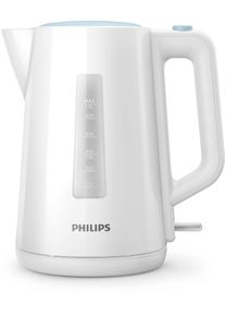Philips Wasserkocher "HD9318/00 Serie 3000", wei&szlig;, B:23,3cm H:25,3cm T:16cm, Wasserkocher, Trockengehschutz, Wasserkocher