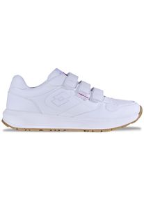 Sneaker Lotto, Damen, Gr. 36, wei&szlig;, Synthetik, clean, Schuhe Sneaker, - mit Flexkerben f&uuml;r einen nat&uuml;rlichen Bewegungsablauf