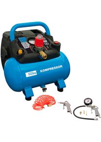 G&uuml;de Kompressor G&Uuml;DE "AIRPOWER 190/08/6", blau (ohne farbbezeichnung), B:31cm H:35cm L:34cm, Kompressoren, Kompressor