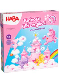 Spiel Haba "Einhorn Glitzergl&uuml;ck - Wolkenstapelei", bunt, Spiele, Kinder, Holz, Kunststoff, Pappe, Spiel