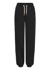 Sweathose oxmo "Sweathose OXMille", Damen, Gr. XXL, N-Gr, schwarz, Obermaterial: 55% Polyester PES. 45% Baumwolle CO., Hosen Sweathose