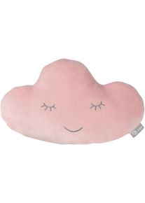 Babykissen Roba "Lil Cuties, Wolke", Baby, Gr. 1 Stk., bunt (mauve, rosa, bestickt), Polyester, bestickt, Dekokissen_Sitzkissen_Kissenh&uuml;llen Babykissen
