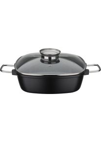 Br&auml;ter GSW "Gourmet Granit", schwarz, B:28cm H:8,5cm L:28cm, T&ouml;pfe, Br&auml;ter, Induktion, 4,9 Liter