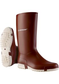 Gummistiefel Dunlop "Sport", Herren, Gr. 42, rot (dunkelrot), Obermaterial: 100% PVC PVC., Schuhe Gummistiefel