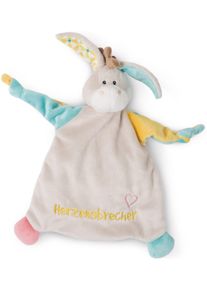 Schmusetuch Nici "My First Nici Kollektion, Esel, Herzensbrecher", Baby, bunt, Pl&uuml;sch, Polyester, Schnuffelt&uuml;cher Schmusetuch, mit aufgestickten Augen