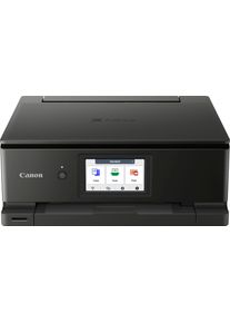 Canon Multifunktionsdrucker "PIXMA TS8750", schwarz, B:37,2cm H:30,1cm T:65,1cm, Drucker, 3in1 Tintenstrahl-Multifunktionsger&auml;t mit 6 separaten Tintenpatronen, Multifunktionsdrucker
