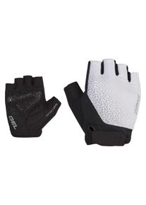 Fahrradhandschuhe Ziener "CADJA-Z", Damen, Gr. 8, wei&szlig;, Materialmix, Handschuhe Fahrradhandschuhe