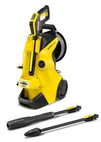 K&auml;rcher Hochdruckreiniger K&Auml;RCHER "K 4 Premium Power Control Flex", gelb, B:30,6cm H:58,4cm L:41,7cm, Kunststoff, Hochdruckreiniger, Hochdruckreiniger, PremiumFlex-Schlauch, inkl. Schlauchtrommel