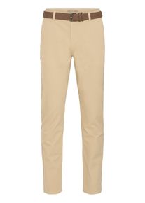 Chinohose Blend "Chinohose BHLPants", Herren, Gr. 33/32, L&auml;nge 32, beige (cornstalk), Obermaterial: 98% Baumwolle CO. 2% Elasthan EL., Hosen Chinohose
