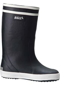 Gummistiefel Aigle "Lolly-Pop Fur 2", M&auml;dchen, Gr. 34, blau (marineblau), Obermaterial: 100% Naturkautschuk NaRubber., Schuhe Gummistiefel