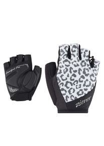 Fahrradhandschuhe Ziener "COLLIEN-Z", Damen, Gr. 7.5, wei&szlig; fog, Materialmix, Handschuhe Fahrradhandschuhe