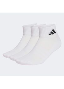 Funktionssocken adidas Performance "C ESS ANK 3P", Damen, Gr. XXL (49/51), wei&szlig;, wei&szlig;, schwarz, Obermaterial: 57% Baumwolle, 40% Polyester, 2% Elasthan, 1% Polyamid, Socken Funktionssocken, f&uuml;r sportliche Aktivit&auml;ten, sportlicher Stil, elastisch