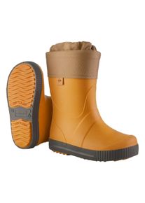 Gummistiefel Dunlop "Puddle Jumper", M&auml;dchen, Gr. 25,5, beige, Obermaterial: 100% sonstige Fasern AF., Schuhe Gummistiefel
