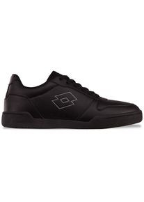 Sneaker Lotto, Herren, Gr. 45, schwarz (schwarz, dunkelgrau), Kunstfaser, Synthetik, clean, Schuhe Sneaker, - besonders leicht & bequem
