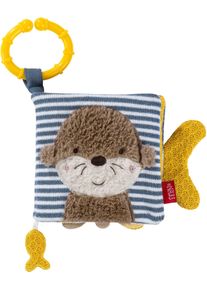 babyFEHN Greifspielzeug FEHN "Otter Theo, Stoffbuch Otter", bunt, Greifspielzeug, BabyB:11cm H:11cm, Greifspielzeug, B:11cm H:11cm