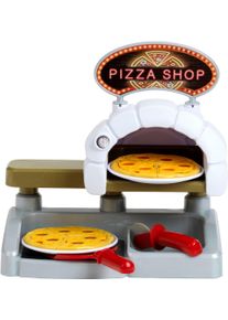 Spielk&uuml;che klein "My Market - Pizza Station", bunt, Spielk&uuml;chen, KinderB:22,5cm H:23cm T:13cm, Kunststoff, Spielk&uuml;che, B:22,5cm H:23cm T:13cm