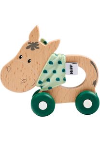 Greifspielzeug Eichhorn "Baby HiPP Schiebe-Esel", bunt, Greifspielzeug, Baby, FSC-zertifiziertes Holz, Pl&uuml;sch, Silikon, Greifspielzeug