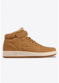 Sneakerboots Lotto, Damen, Gr. 37, wei&szlig; (wheat, sanftes wei&szlig;), Synthetik, Schuhe Sneakerboots, Winterschuhe, Schn&uuml;rboots, Sneaker, gef&uuml;ttert