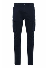 Cargohose INDICODE "Cargohose IDCargas", Herren, Gr. 33, L&auml;nge 34, blau (navy), Obermaterial: 98% Baumwolle CO. 2% Elasthan EL., Hosen Cargohose