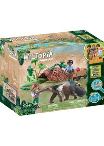 Konstruktions-Spielset Playmobil "Wiltopia - Ameisenb&auml;rpflege (71012), Wiltopia", bunt, Spielbausteine, Kinder, Kunststoff, Konstruktions-Spielset, teilweise aus recyceltem Material; Made in Germany