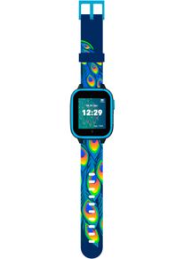 XPLORA Smartwatch-Armband "XGO3 Strap", blau (blau peacock), Smartwatch, Uhrenarmb&auml;nder, Smartwatch-Armband
