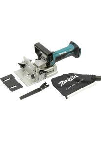 Nutfr&auml;se Makita "DPJ180Z", gr&uuml;n (wei&szlig;, neutral), Fr&auml;smaschinen, Nutfr&auml;se, f&uuml;r Zimmerleute und Einrichtungsmonteure, ohne Akku und Ladeger&auml;t