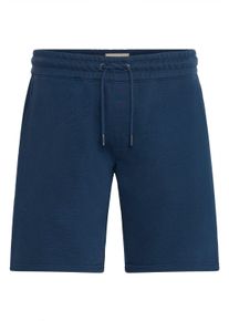 Sweatshorts Blend "Sweatshorts BHKunal", Herren, Gr. L, N-Gr, blau (marineblaus), Obermaterial: 60% Baumwolle CO. 40% Polyester PES., Hosen Sweatshorts