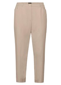 7/8-Hose GOLDNER "Kurzgr&ouml;&szlig;e 3/4-Hose Carla aus hochwertiger Pima-Baumwolle", Damen, Gr. 26, K-Gr, beige, Obermaterial: 97% Baumwolle CO (CMIA). 3% Elasthan EL., normal, Hosen 7/8-Hose, Ohne