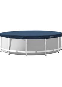 Pool-Abdeckplane Intex "Deluxe", blau, 366, Polyethylen (PE), Planen, Pool-Abdeckplane, &Oslash; 366 cm