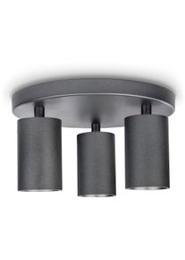 Paco Home Wandleuchte "TIMO SQ", schwarz, 3, &Oslash; 5,7cm H: 12,7cm, Leuchten, Wandleuchte