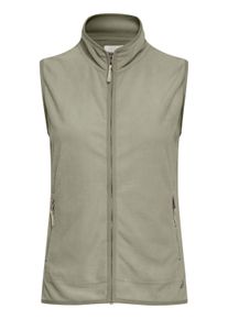 Fleeceweste oxmo "Fleeceweste OXRagnara", Damen, Gr. S, gr&uuml;n (seagrass), Obermaterial: 100% Polyester PES., Westen Fleeceweste