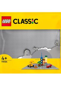 Konstruktionsspielsteine Lego "Graue Bauplatte (11024), Lego Classic", grau, Spielbausteine, Kinder, Kunststoff, Konstruktionsspielsteine, Made in Europe