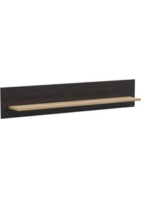 Wandboard FORTE "Bohol, Wandregal, einfache Montage", riviera eiche, cabazone eiche, B:160cm H:29,6cm T:21,9cm, Holzwerkstoff, Regale, Wandboard, B/H/T 160/29,6/21,9 erh&auml;ltlich in 2 Dekoren, Landhausstil