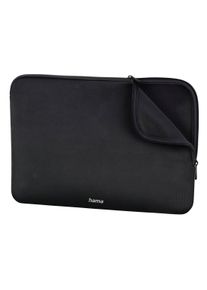 Hama Laptoptasche "Laptop-Sleeve "Neoprene", bis 44 cm (17,3"), Schwarz Notebook H&uuml;lle", schwarz, B/H/T: 35cm x 2cm x 44,5cm, Taschen, Laptoptasche