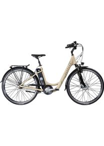 Z&uuml;ndapp E-Bike Z&Uuml;NDAPP "Z517" Gr. 48, wei&szlig; (elfenbein, schwarz), Elektrofahrr&auml;der, 48cm, 28 Zoll (71,12cm), E-Bike, Pedelec, Elektrofahrrad f&uuml;r Damen u. Herren